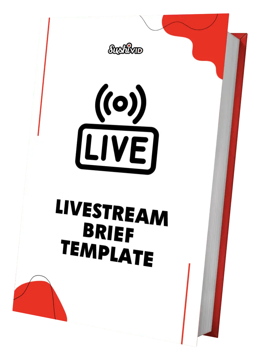 Cover - SushiVid Livestream Brief Template